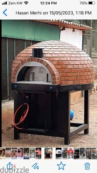 فرن بيتزا دوار rotary pizza oven 6