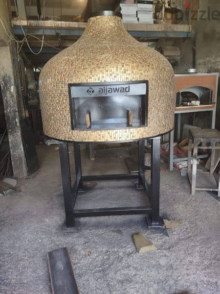 فرن بيتزا دوار rotary pizza oven 8