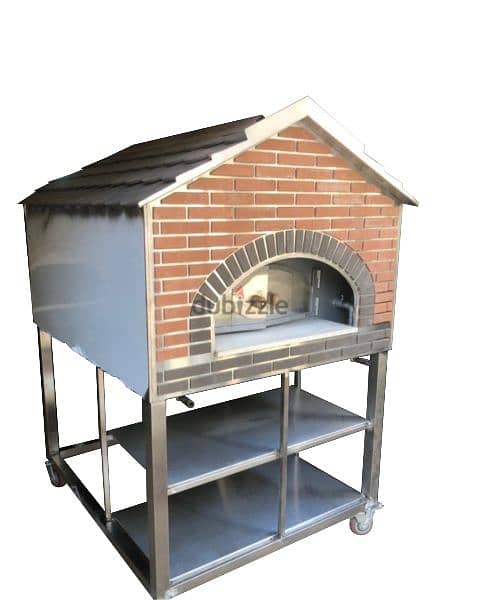 فرن بيتزا دوار rotary pizza oven 12
