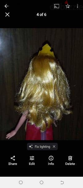 Barbie SLEEPING BEAUTY SPARKLING PRINCESS Mattel 2012 Great doll 3