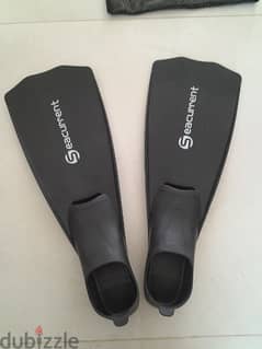 snorkling and freediving fins
