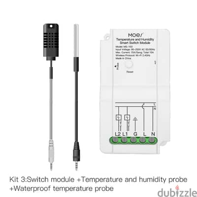 MOES Wifi Smart Switch with Temperature enabled Control