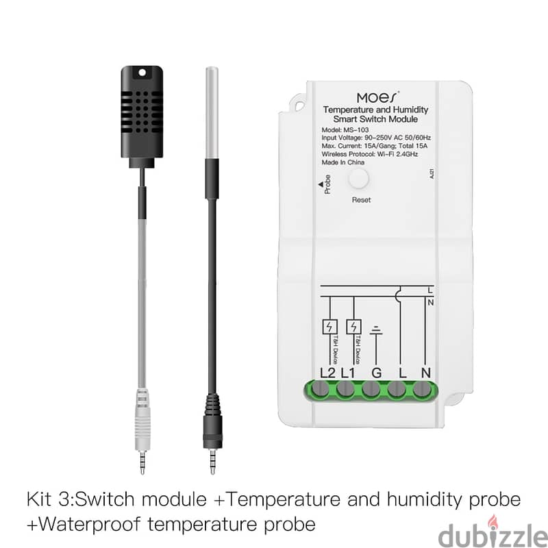 MOES Wifi Smart Switch with Temperature enabled Control 0