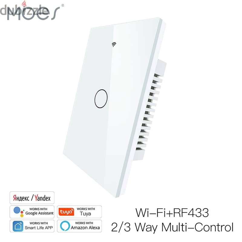 MOES WiFi Wall Switches EU US 1