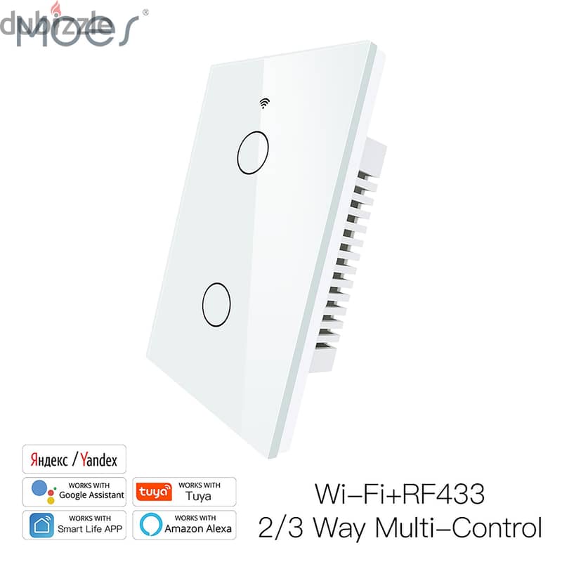 MOES WiFi Wall Switches EU US 2