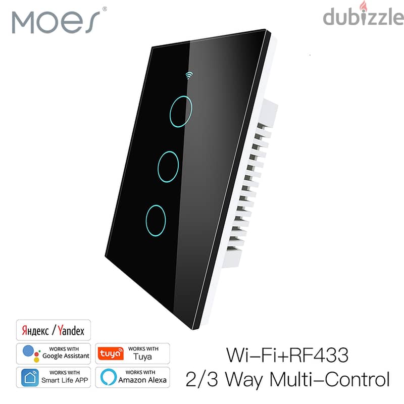 MOES WiFi Wall Switches EU US 7