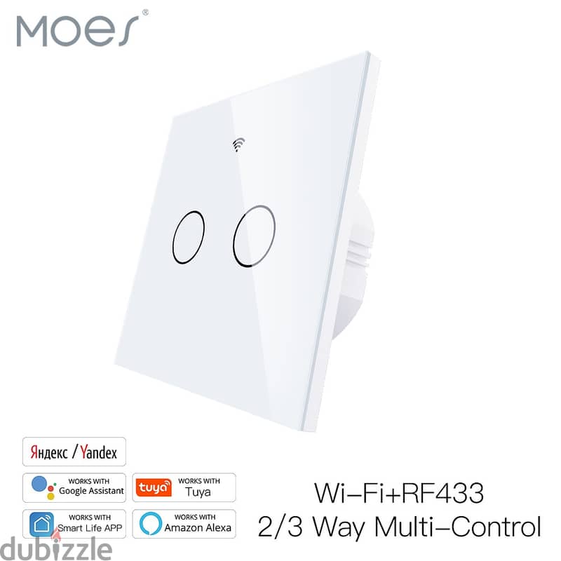 MOES WiFi Wall Switches EU US 10