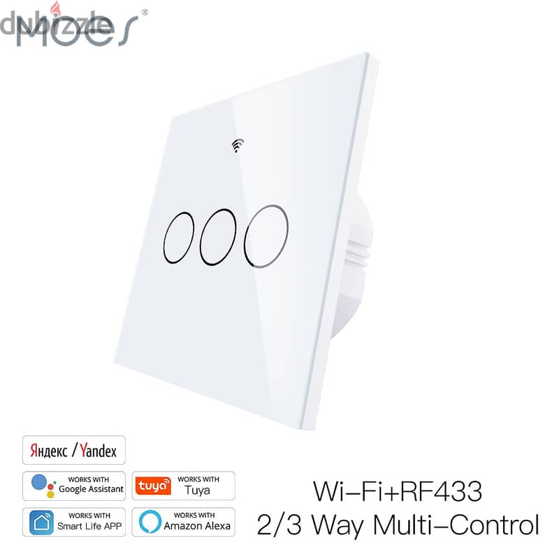 MOES WiFi Wall Switches EU US 11