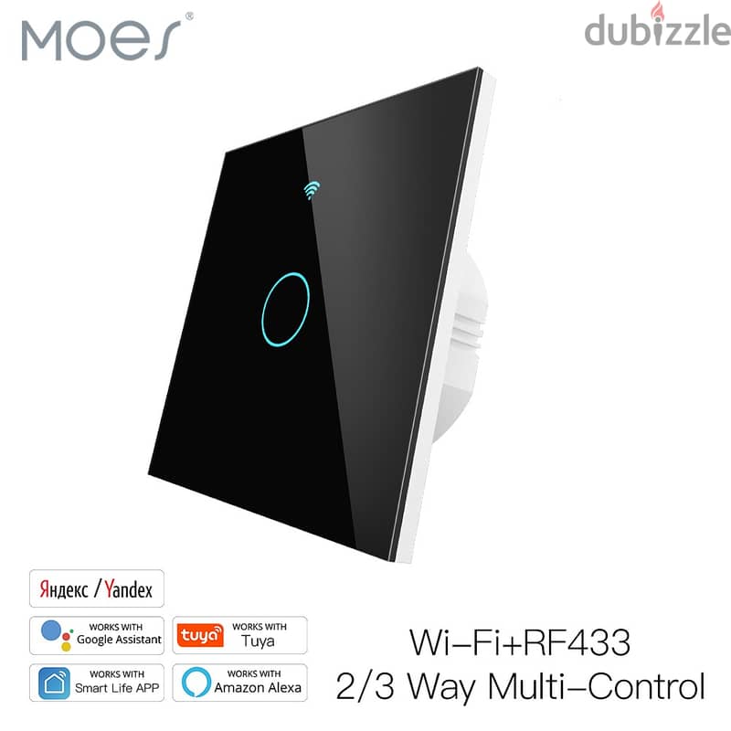 MOES WiFi Wall Switches EU US 12