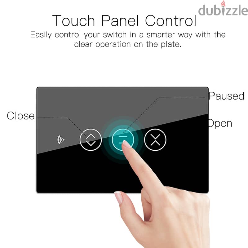 MOES WiFi Curtain Wall Switches US 4