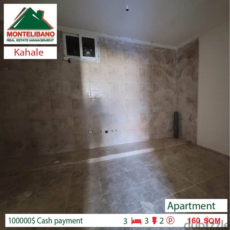 100,000$ Cash paymant Appartment for sale in Kahle !!! 1
