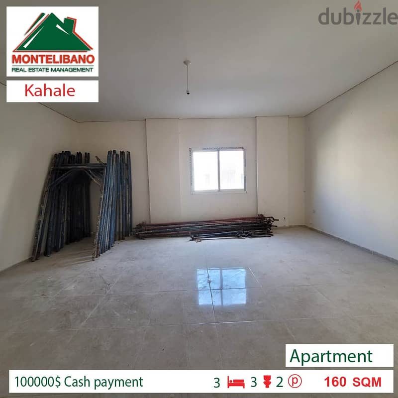 100,000$ Cash paymant Appartment for sale in Kahle !!! 2