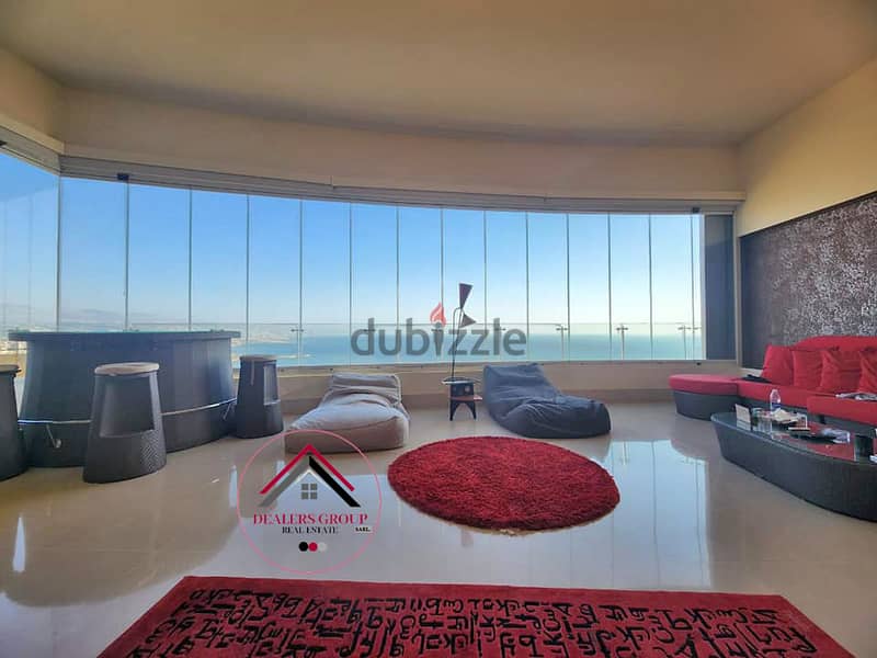 Pool + Gym ! Direct Sea View Apartment for Sale in Rawche 3