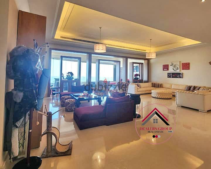 Pool + Gym ! Direct Sea View Apartment for Sale in Rawche 6