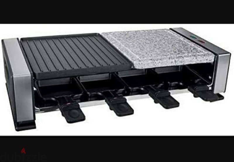 SILVERCREST Raclette Hot Stone Grill & Double Sided Grilling Surface 3