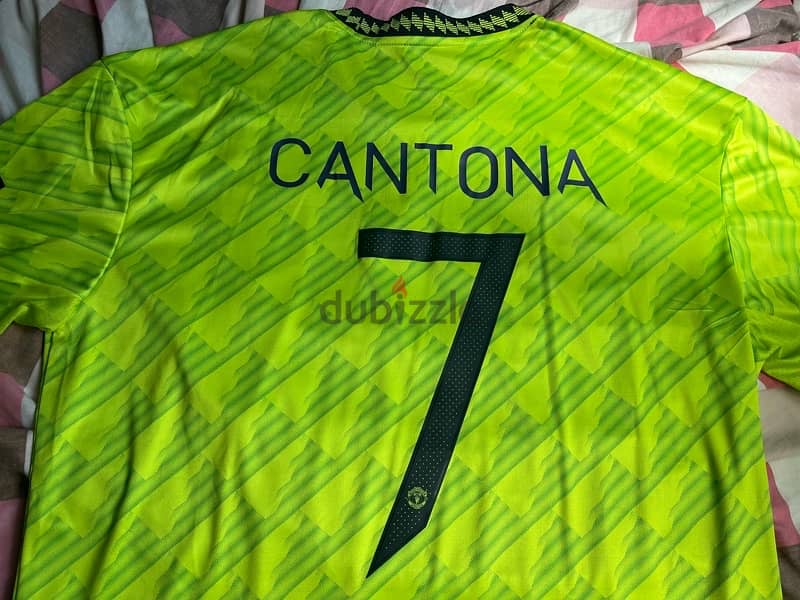 cantona Manchester United third kit season 22/23 copy AAA+ 1