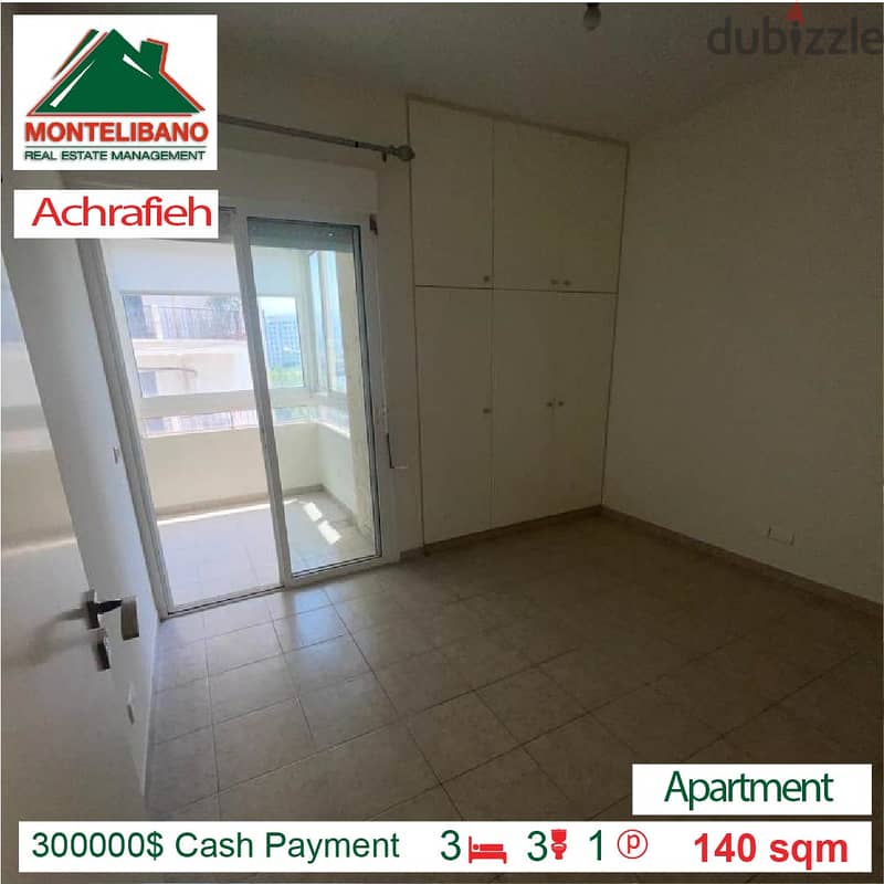 300000$ Cash Payment!!! Apartment for sale in Achrafieh!!! 2
