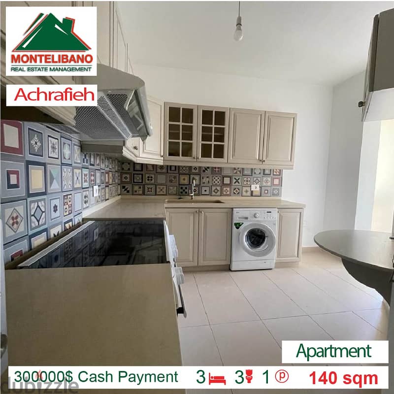 300000$ Cash Payment!!! Apartment for sale in Achrafieh!!! 3