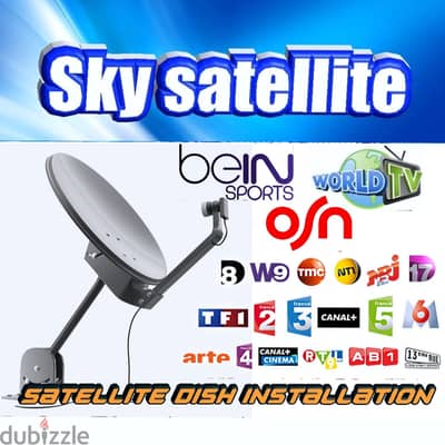 SKY-SAT EU-R90 (تركيب ستلايت )