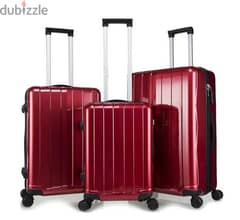 Spacepro, 3 Piece Set Suitcase, Travel Bags, Lightweight Tsa Lock 0
