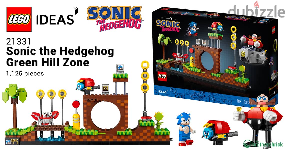 Lego Ideas Sonic Mania Green Hill Zone Concept