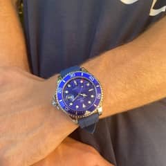 WatchZone Lebanon’s Poedagar Men’s Deep Sea Blue Watch
