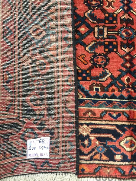سجاد عجمي. صباغ نباتي. Persian Carpet. Hand made 3