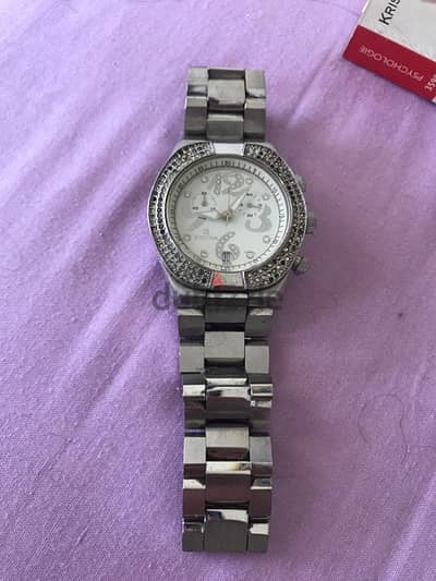 rovina silver watch