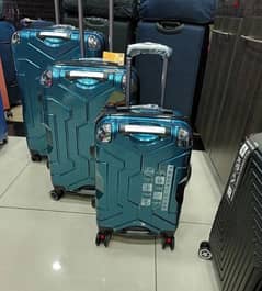 travel bags set of 3 special color suitcase
