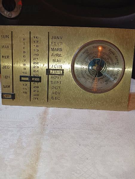 Vintage Barometer made in France 1