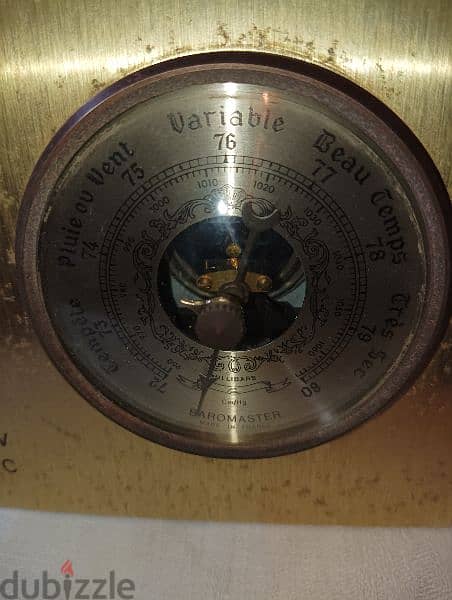 Vintage Barometer made in France 5