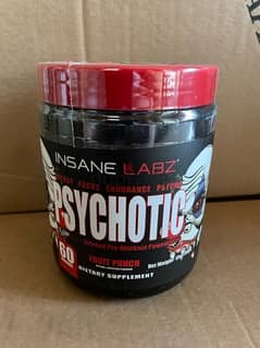 Insane Labz Psychotic Red 60 servings Pre workout