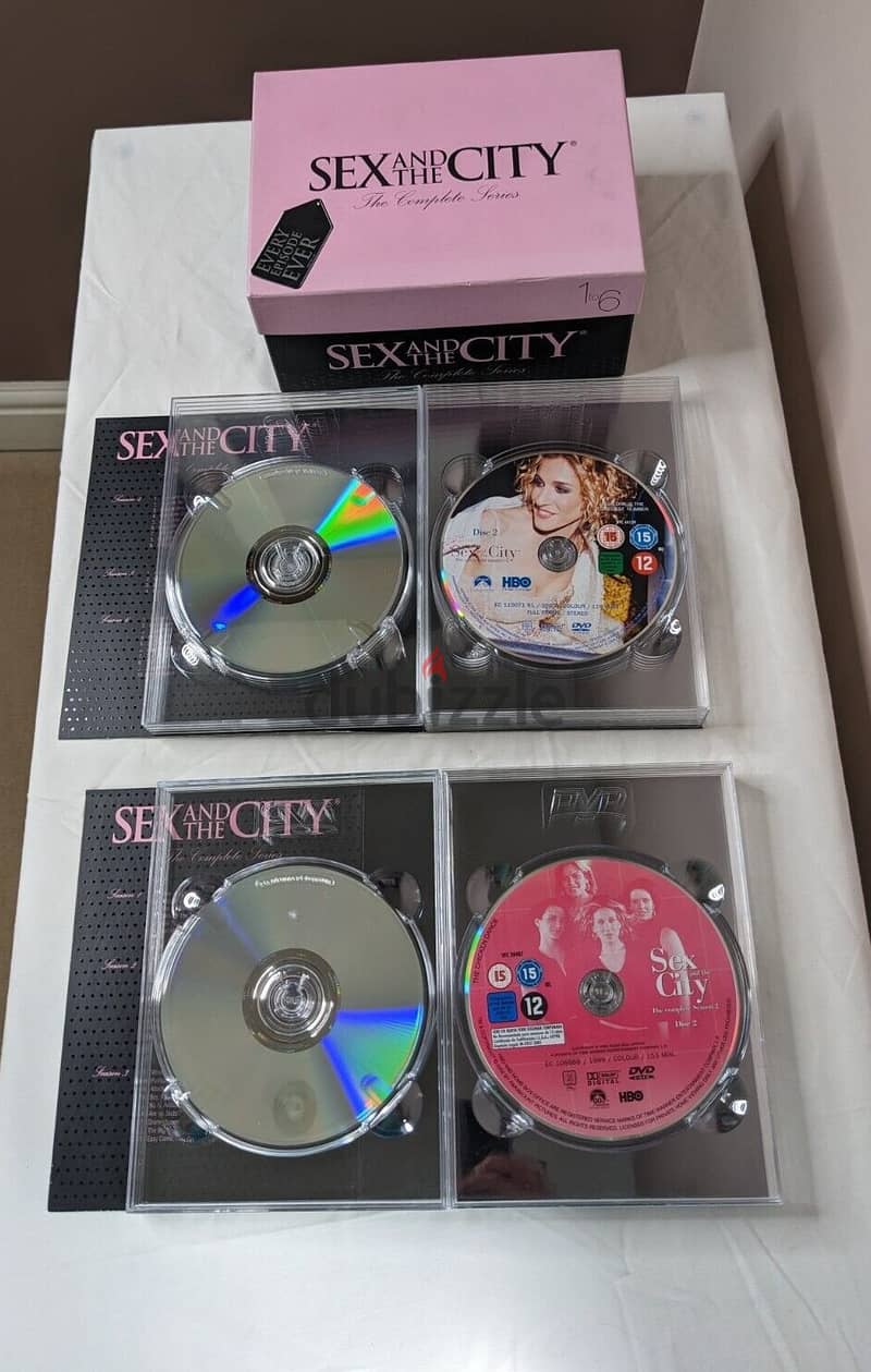 S and the city complete series original dvds box set 3