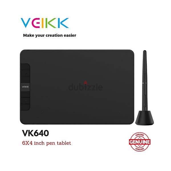 Digital drawing pen tablet Veikk Vk640 0