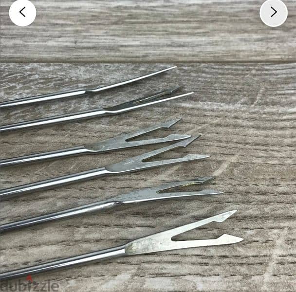 Vintage Fondue Forks set of 6
Stainless steel 2