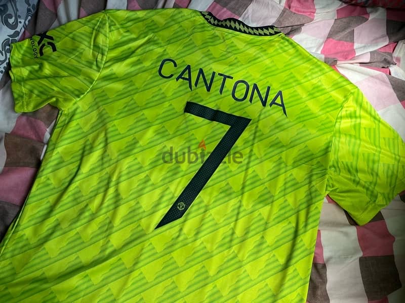 Manchester United Cantona 7 third kit 22/23 special edition 2