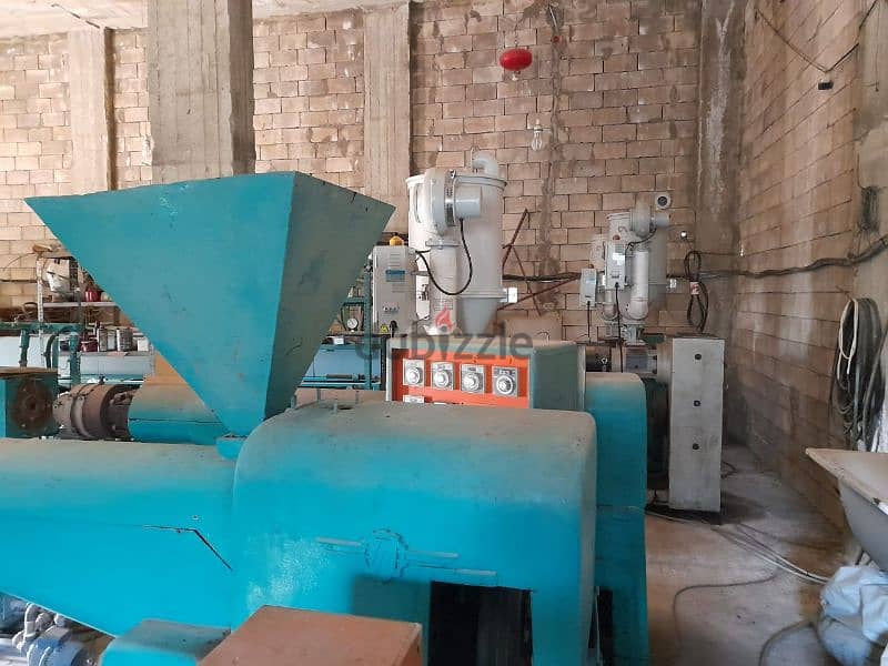 ماكينة سحب لصناعة الحبوب البلاستيكية+ ماكينات لصناعة النباريش 2