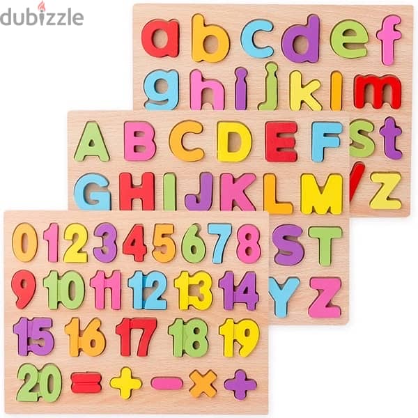 wooden puzzle educational  games for kids 3
