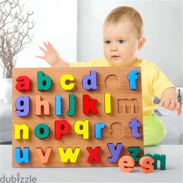 wooden puzzle educational  games for kids 5