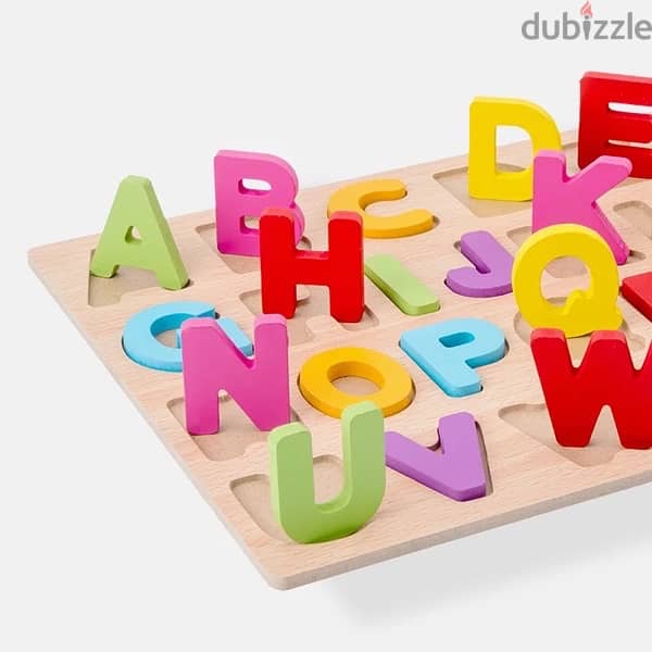 wooden puzzle educational  games for kids 6