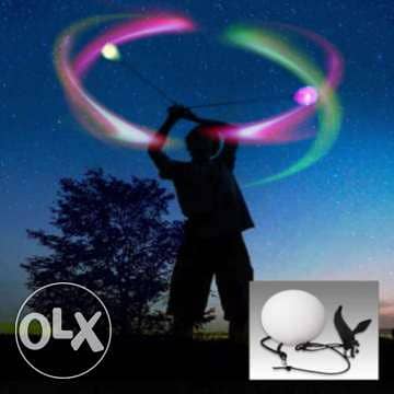 Spin Led Ball Poi Bali Spin Balls 1