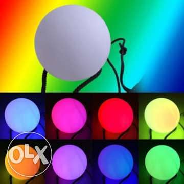 Spin Led Ball Poi Bali Spin Balls 6