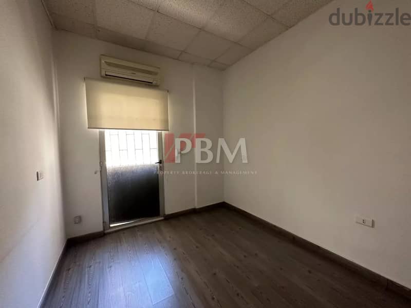Amazing Office For Rent In Achrafieh | 4 Rooms | 148 SQM | 4