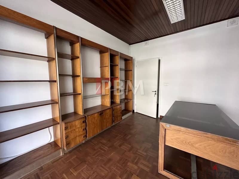 Amazing Office For Rent In Achrafieh | 4 Rooms | 148 SQM | 8