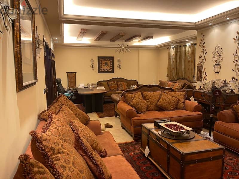 400 Sqm | Fully decorated apartment for sale in Airport road 1