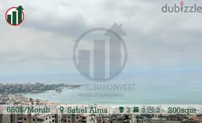 650$ / Month!! Apartment for Rent in Sahel alma!!