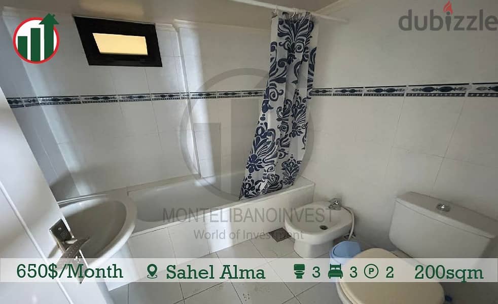 650$ / Month!! Apartment for Rent in Sahel alma!! 4