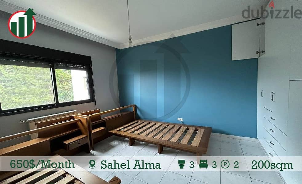 650$ / Month!! Apartment for Rent in Sahel alma!! 6