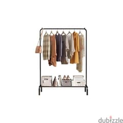 Steel Clothes Rack and Shoes Stand
