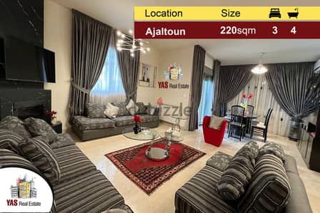 Ajaltoun 220m2 | 100m2 Terrace | New | High-End |